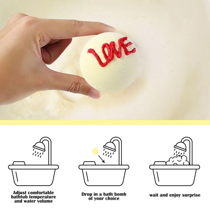 beautiful bath bombs